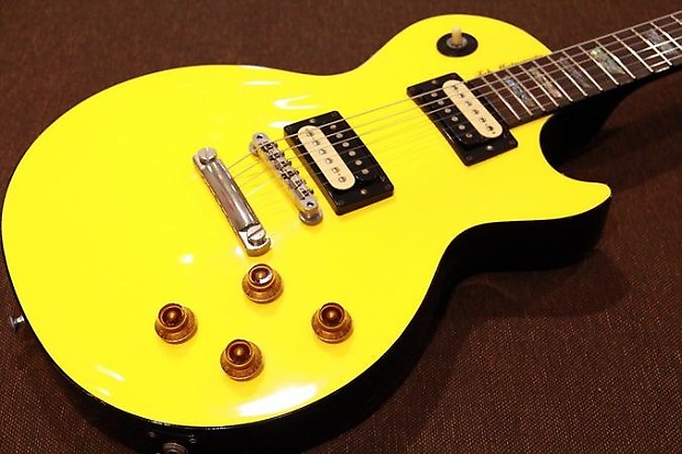 Gibson Custom Shop Les Paul Tak Matsumoto Canary Yellow 1st '99 1999