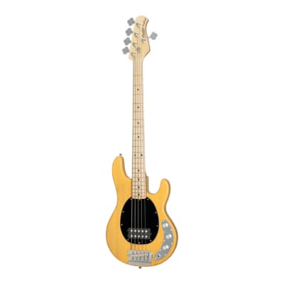 Sterling StingRay Ray25CA Classic Active 5 String Bass Butterscotch image 1