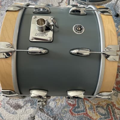 Gretsch Drums Brooklyn 3-Piece Micro Kit (10,13,16) Satin Grey image 3