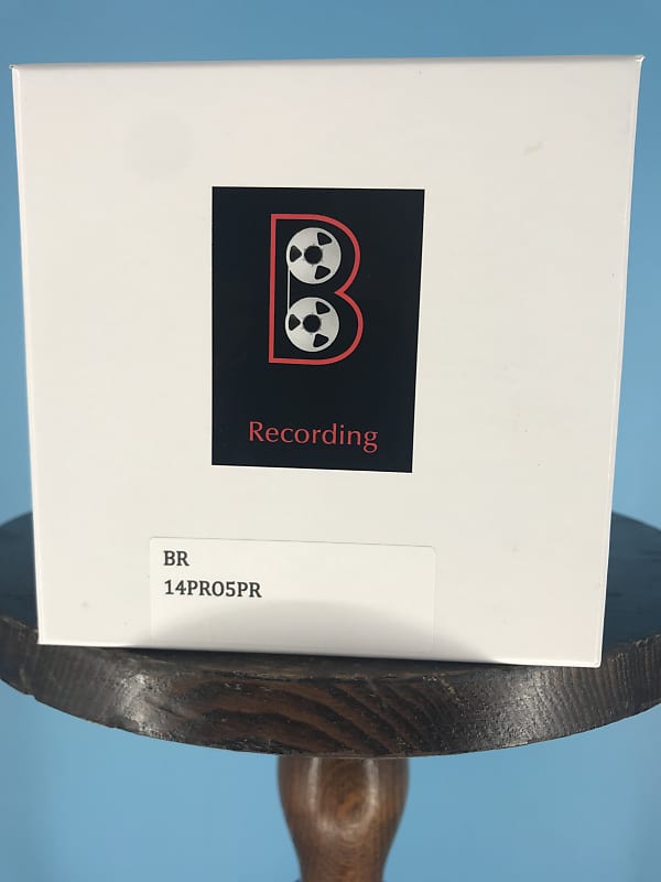 Burlington Recording 1/4x 600' PRO Series Reel To Reel Tape 5 Plastic  Reel 1.5 Mil