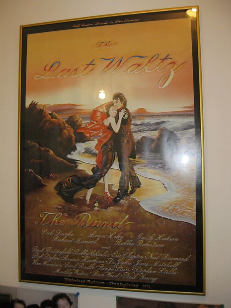 The Band, The Last Waltz, Original Poster, Winterland