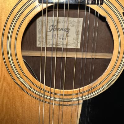 2001 Ibanez 12-String Acoustic-Electric Guitar image 6