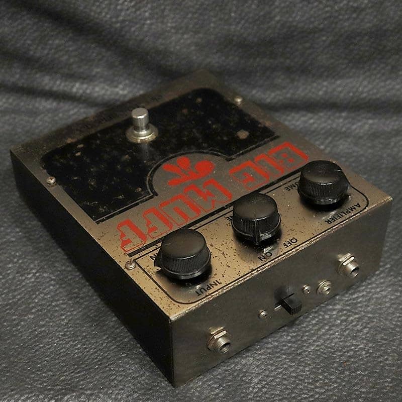Electro-Harmonix BIG MUFF V3 ② Electro-Harmonix Big Muff Pi V3 (Red & Black) | Reverb