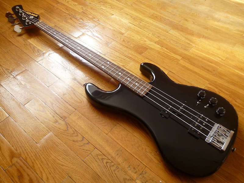 Vintage Kramer JK-7000 Custom Bass MIJ 1980s Black