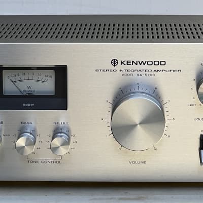1978 Kenwood KA-5700 integrated amplifier (with phono) - beautifully restored, AP Tested! image 2