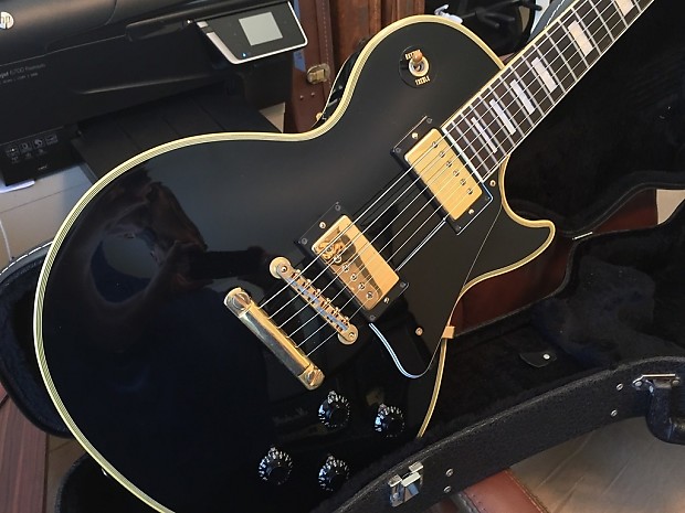 Orville by Gibson LPC-57B 1993 Ebony 1957 Les Paul Re-Issue