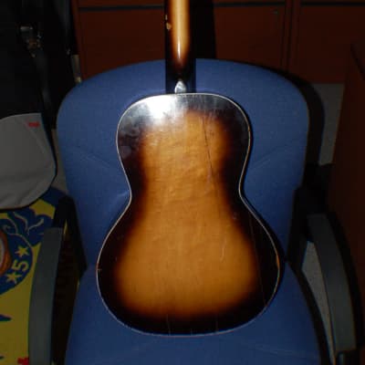 1949 Old Kraftsman Cowboy Guitar Project Body Neck Nut U-Fix Luthier Parts image 5