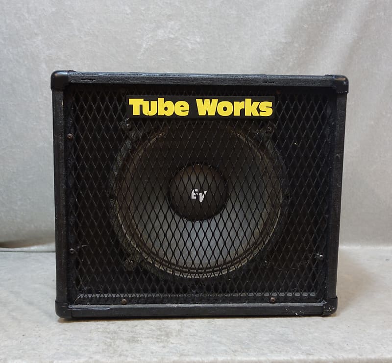 Tubeworks 1x12 electric guitar loaded with EV 12L EVM Reverb