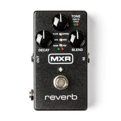 MXR M300 Digital Reverb Guitar Pedal with Power Adapter image 1
