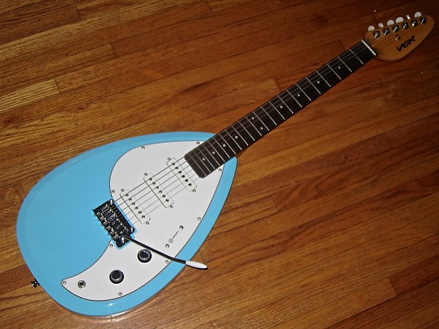 Vox Mark VI- III Reissue! Teardrop Sonic Blue Apache Guitar