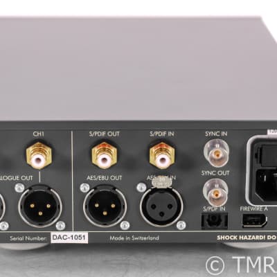 Weiss DAC 202 D/A Converter; Remote; Silver | Reverb