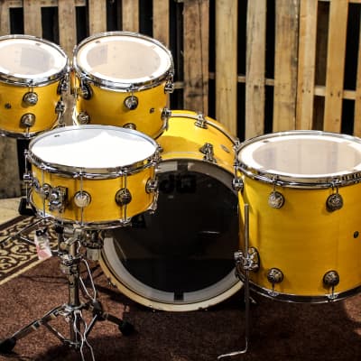 DW Collector's Series Drum Set, Amber Satin Oil SO# 1104135 image 6