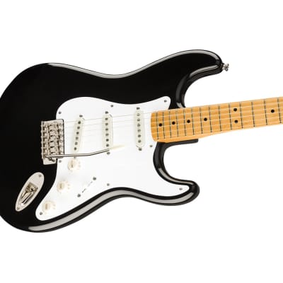 Squier Classic Vibe '50s Stratocaster - Black w/ Maple Fingerboard image 5