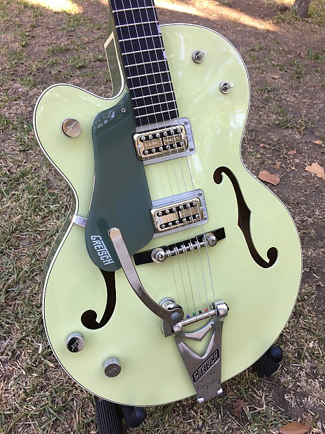 Gretsch LEFTY left handed Anniversary Model 6118TLH 6118T Guitar Excellent with all case candy