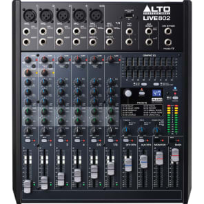 Alto Professional Live 802 8-Channel Mixer