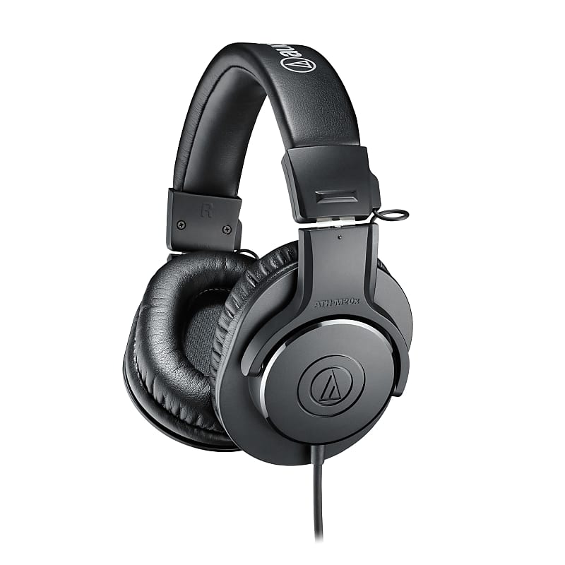 Audio-Technica ATH-M20x Studio Headphones  			