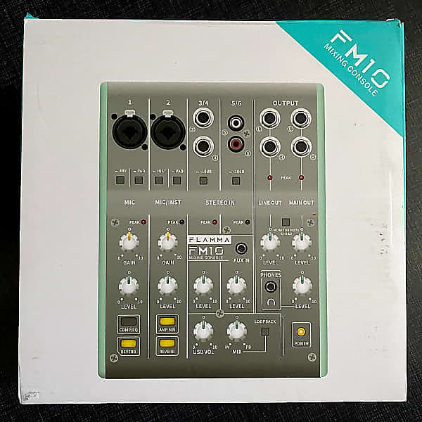 FLAMMA FM10 オーディオインターフェイス
