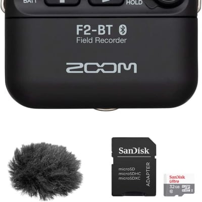 Zoom F2-BT Ultracompact Bluetooth-Enabled Portable Field