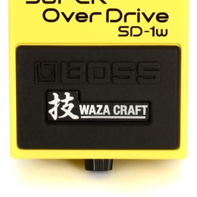 Boss SD-1W Waza Craft Super Overdrive Pedal image 1