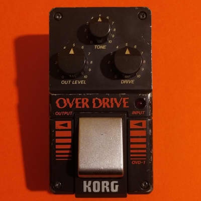 Korg OVD-1 OverDrive made in Japan w/box - JRC4558DV opamp image 1
