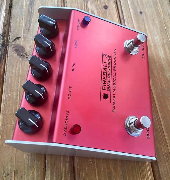 高品質 Banzai Fireball III Boutique Overdrive Pedal. Robben Ford ギター