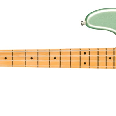 FENDER - American Professional II Precision Bass Left-Hand  Maple Fingerboard  Mystic Surf Green - 0193942718 for sale