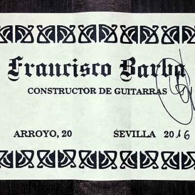 Francisco Barba Flamenco Guitar image 6