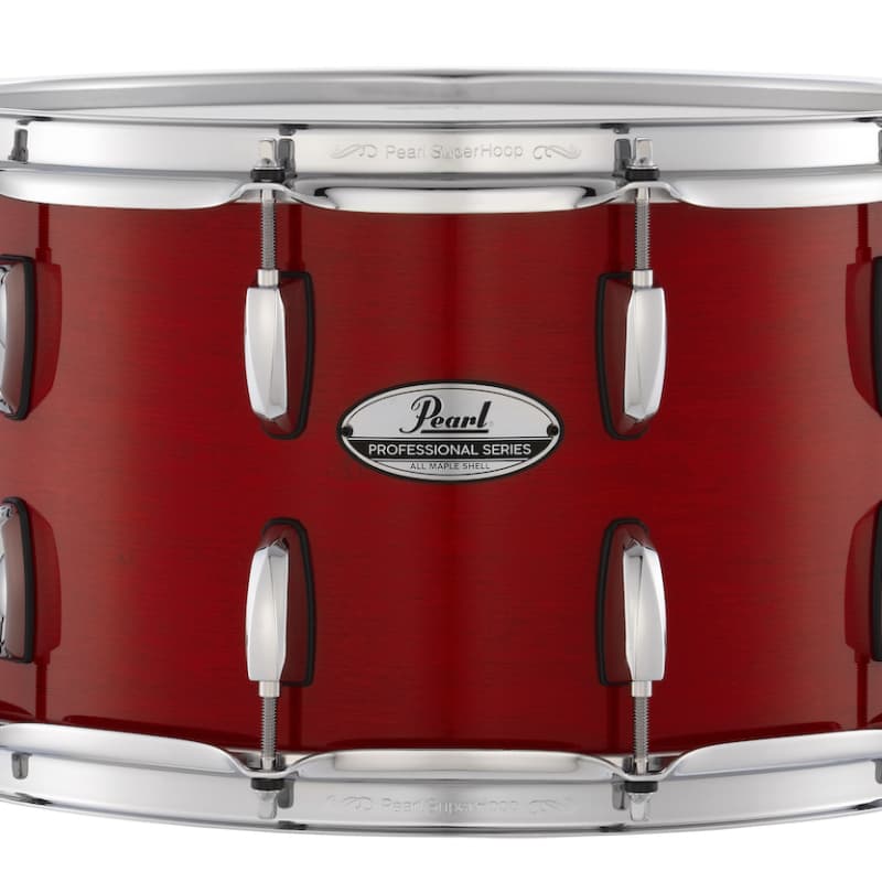 Pearl Professional Maple Snare Drum 14x5 Sequoia Red