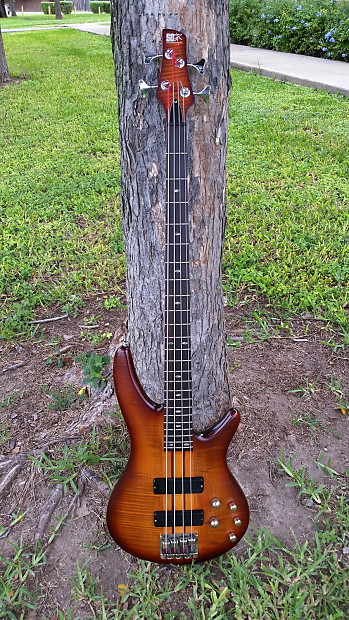 Soundgear Ibanez SR900FM 4 String Bass Bartolini Pickups Active Electronics Para Eq image 1