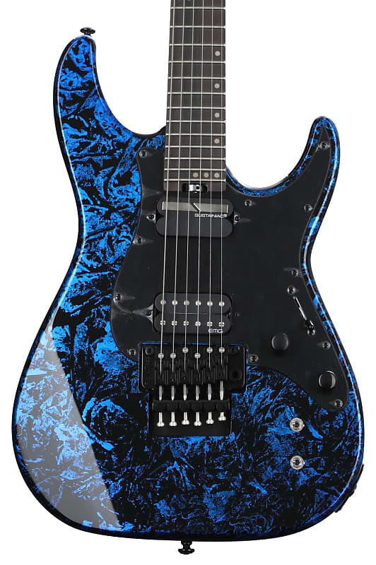 Schecter Sun Valley Super Shredder FR-S Electric Guitar - Blue Reign (SnVySSFRSBRd1) image 1