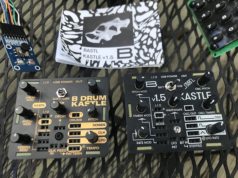 BASTL Instruments Kastle V1.5 Mini Modular Synthesizer and Kastle Drum  Bundle