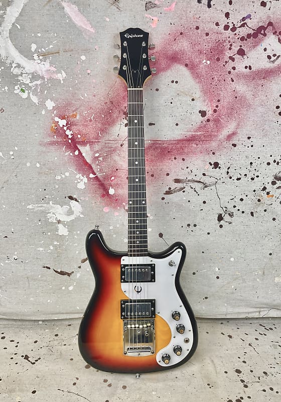 1970's Epiphone ET-275 Crestwood MIJ Sunburst | Reverb