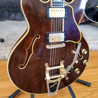 1969 Gibson Es-355 Custom Walnut~100% Original~ Professional Grade Top Of The Line Pre Norlin w no issues 
 Nice as they get image 15