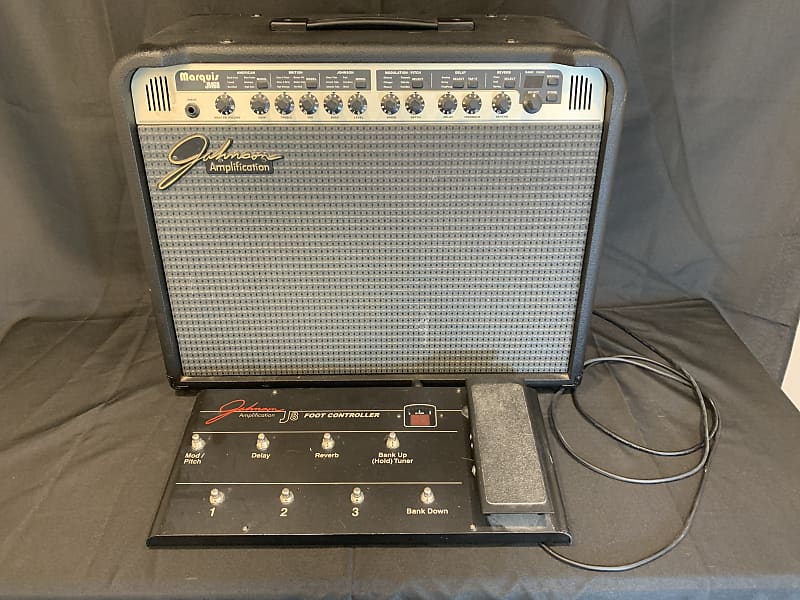 Johnson Marquis JM60 With J8 Foot Contrloller 90’s Black Reverb