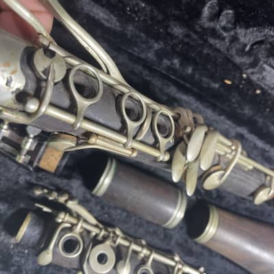 G Valette clarinet - albert oehler muller boehm which fingering system? 1920s image 5