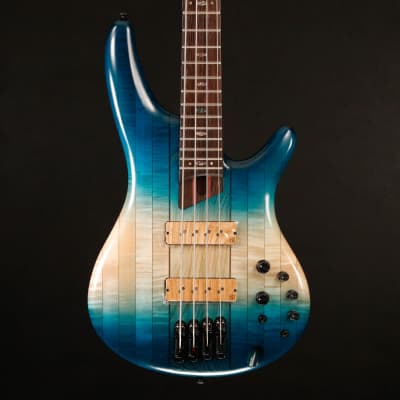 Ibanez SR Premium 4str Bass, Caribbean Islet Low Gloss 9lbs 3.3oz image 3
