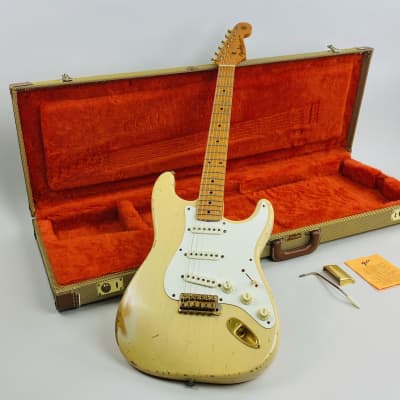 Fender Custom Shop Cunetto Relic Stratocaster, '57 RI Mary Kaye, Lowest Serial Number Available! 1995 - Blonde image 2
