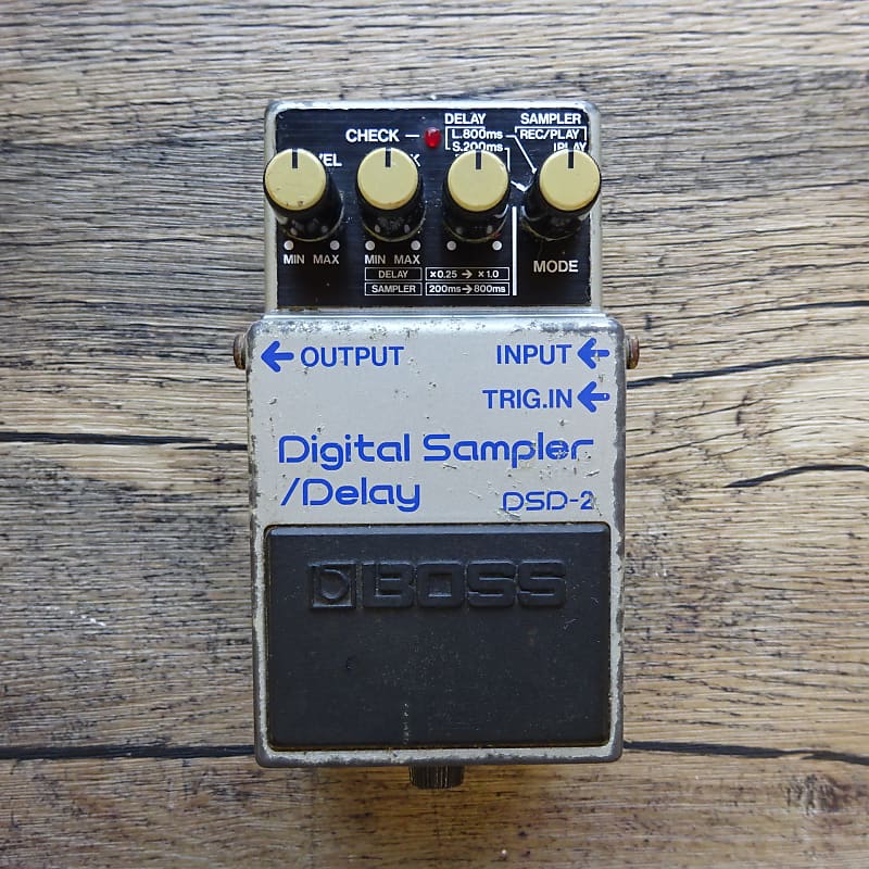 Boss DSD-2 Digital Sampler/Delay (Blue Label) 1985 Vintage Made In