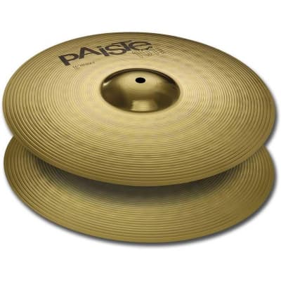 Paiste 101 Brass Hi-Hats 13in image 1