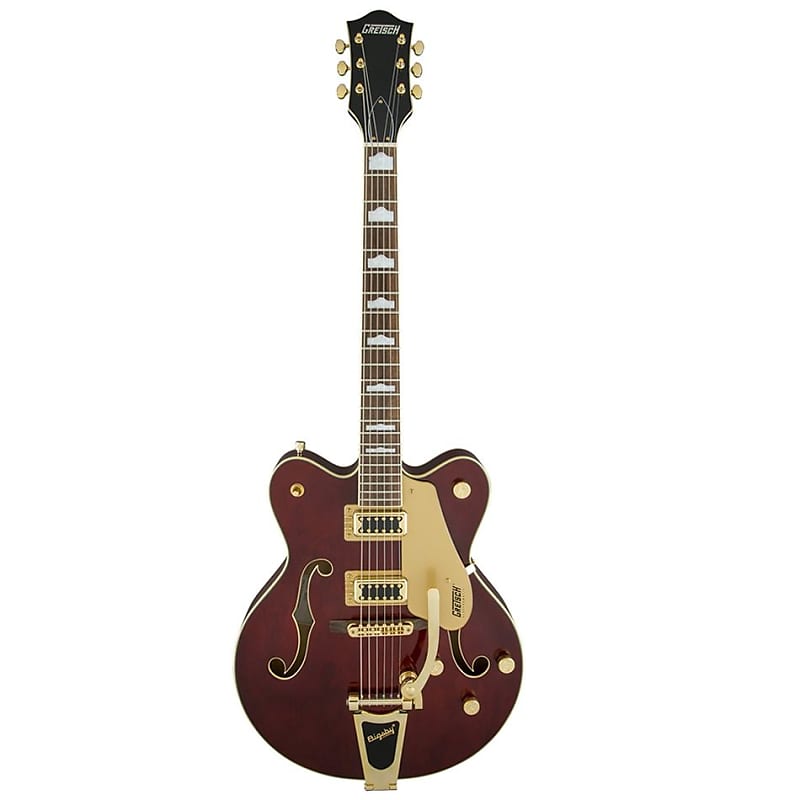 Gretsch Gretsch G5422TG Electromatic Classic Hollow Body With Bigsby And Gold Hardware 2023 - Walnut Stain image 1