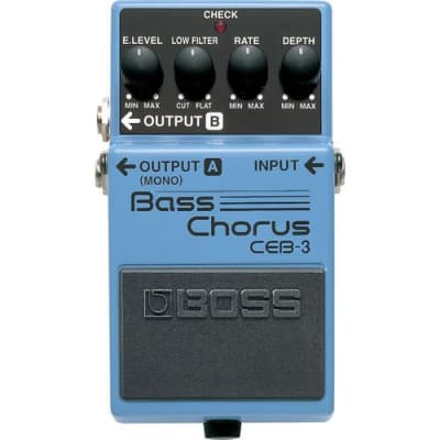 【美品！】BOSS CEB-3 Bass Chorus ピンクラベル Boss CEB-3 Bass Chorus Pedal Pink Label - Evolution Music