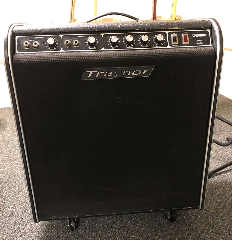 Vintage Traynor YBA-4 Bass Master 50w 1x15” Tube Amp | Reverb