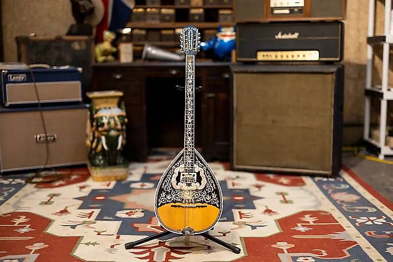Greek bouzouki 8string 1970s with Ideal pickup Reverb