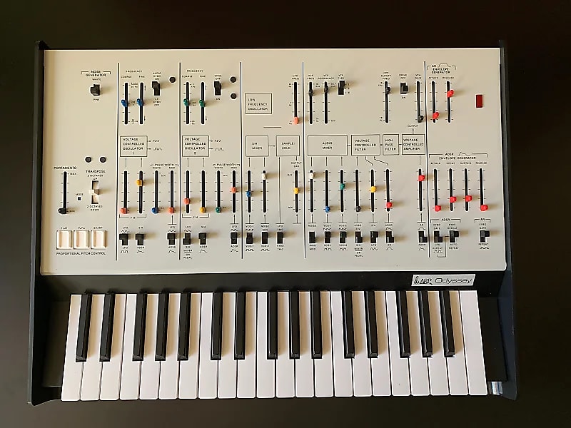 Korg ARP Odyssey Rev1 37 -Slim Key Duophonic Analog Synthesizer | Reverb UK