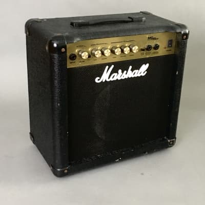 Marshall Electric Guitar “MG Series” Amp MG15CD 2000s Black Tolex Amplifier Travel Amp image 4