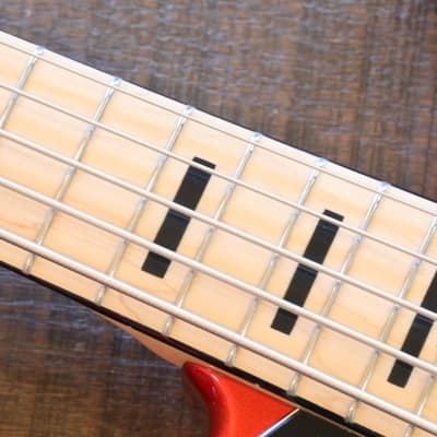 Sire Marcus Miller V7 Vintage Alder 5-String Bass Bright Metallic Red + Fender Case image 10