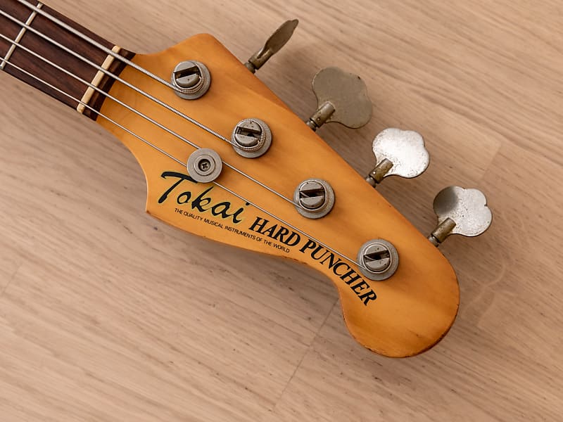 Tokai Hard Puncher ジャパンビンテージ80年代 Tokai Hard Puncher Olympic White 1980's - Some Neck Guitars