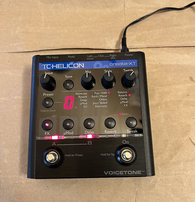 品質検査済 TC Helicon Canada Reverb | XT Create VoiceTone ギター
