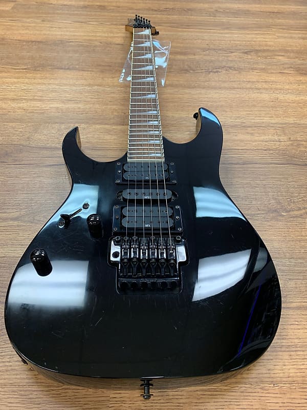 IBANEZ RG370DXL ELECTRIC GUITAR LEFTY BLACK | Reverb