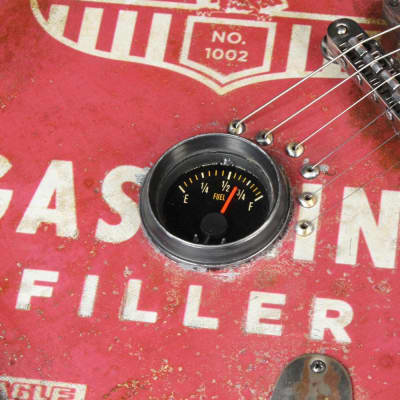 McSwain Gasoline SM-2 Electric Guitar Oil Can Graphics image 5